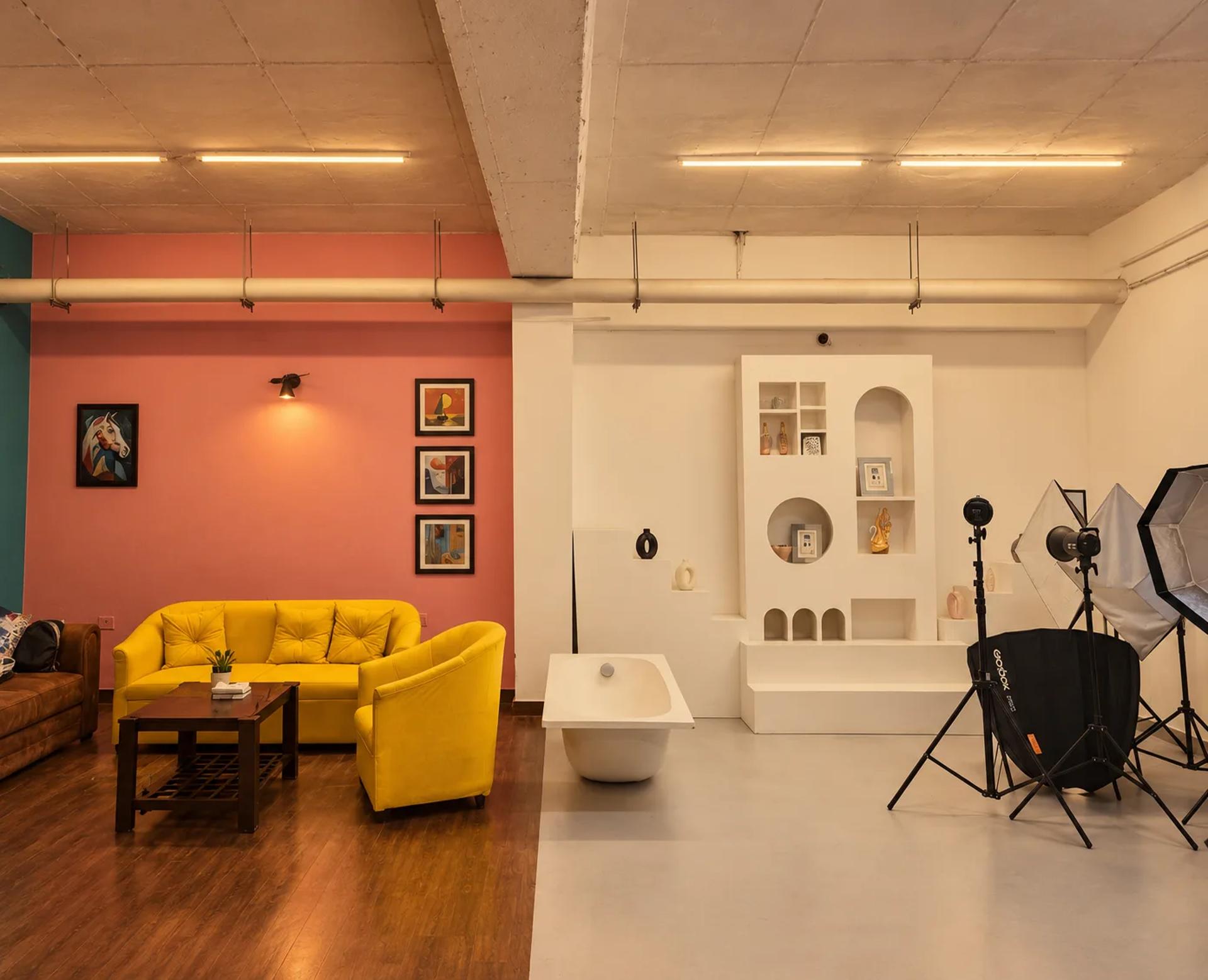 Budget-Friendly Creative Studio with Multiple Sets & Backdrops