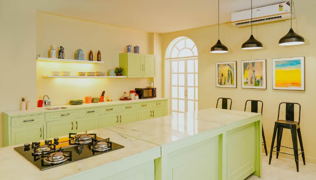 Production Studio with Kitchen & Lifestyle Sets in Chattarpur